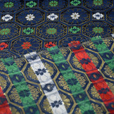 Brokaat Octagon Marine Blauw