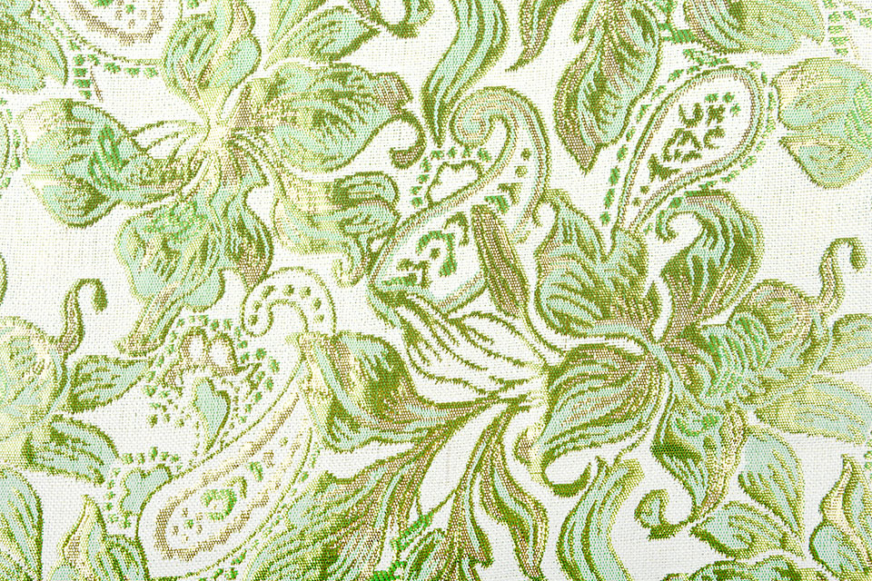 Brocade Maruva Light old green