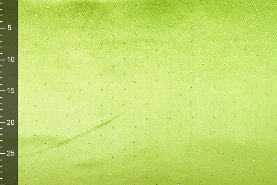 Brokat Dots Doby Limette