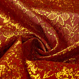 Brocade Blomma Red