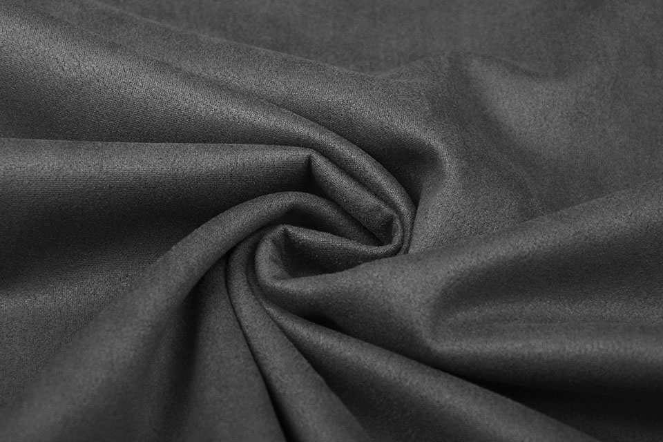 Light Scuba Suede Grey - YES Fabrics