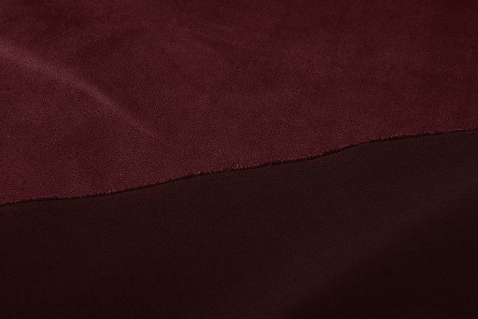 Light Scuba Suede Dunkelrot