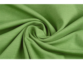 Cotton Jersey Licht mosgroen