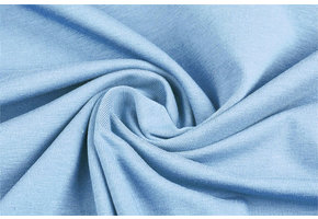 Cotton Jersey Baby blauw