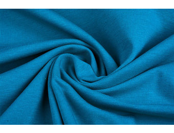 Cotton Jersey Donker aqua