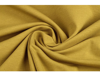 Baumwolljersey Ocker