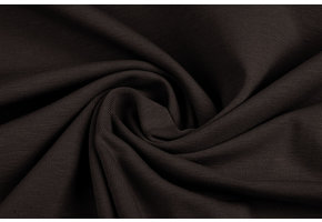 Cotton Jersey Donker Bruin