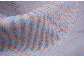 Jacquard Lurex Bengaline Multi Color