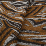 Knitted Woolen fabric Retro Brown Black