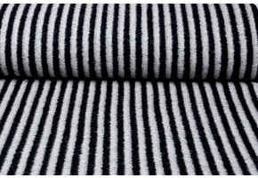 Knitted Woolen fabric Stripes Grey