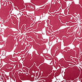 Poly Satin Maua Wine Red