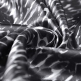 Polyester-Satin Chapisha Grau