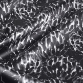 Polyester-Satin Chapisha Grau