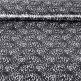 Poly Satijn Chapisha Grijs