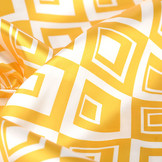 Polyester-Satin Viwanja Gelb