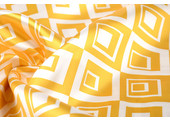 Poly Satin Viwanja Yellow