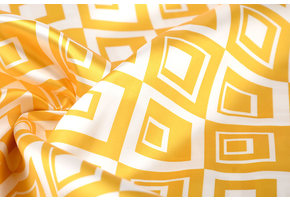 Poly Satin Viwanja Yellow