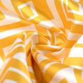 Polyester-Satin Viwanja Gelb