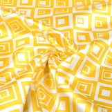 Polyester-Satin Viwanja Gelb