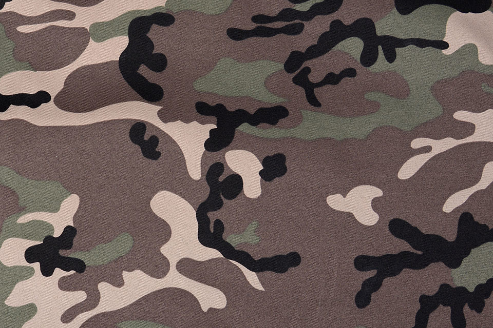 Armee Polyester Baumwolle Braun Grün