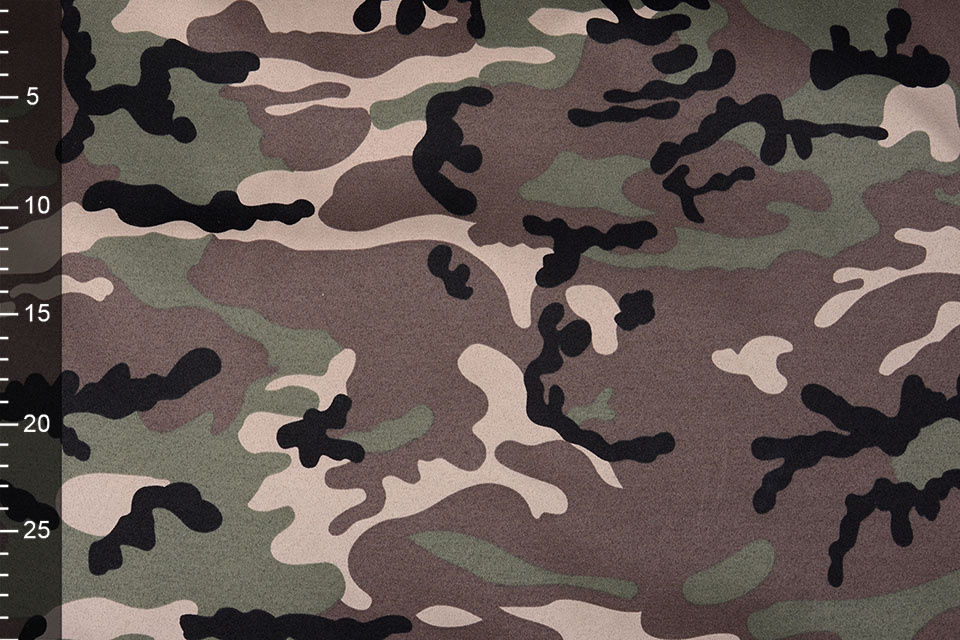Army Polyester Katoen Bruin Groen