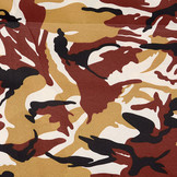 Armee Polyester Baumwolle Ocker Röt