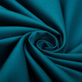 100% Cotton Petrol Blue