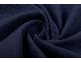 100% Gewaschene Baumwolle Polizeiblau