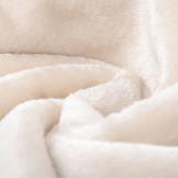 Doppelseitig Nachahmung Leder / Pelz Creme