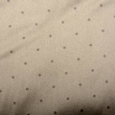 Poly Satin Dots Taupe