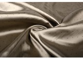 Poly Satin Dots Taupe