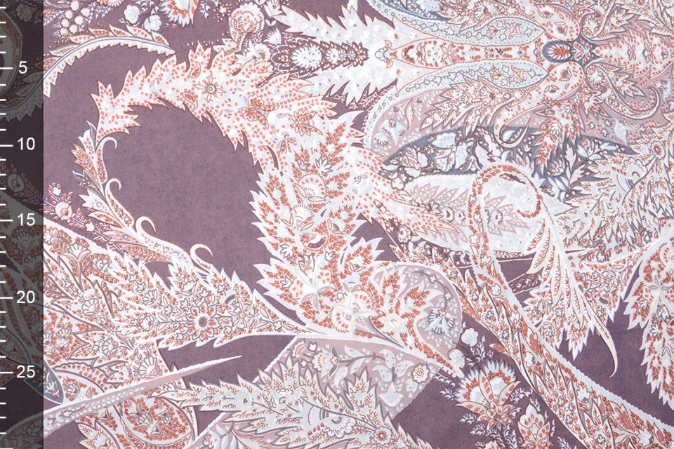 Polyester-Satin Ishidi Altflieder