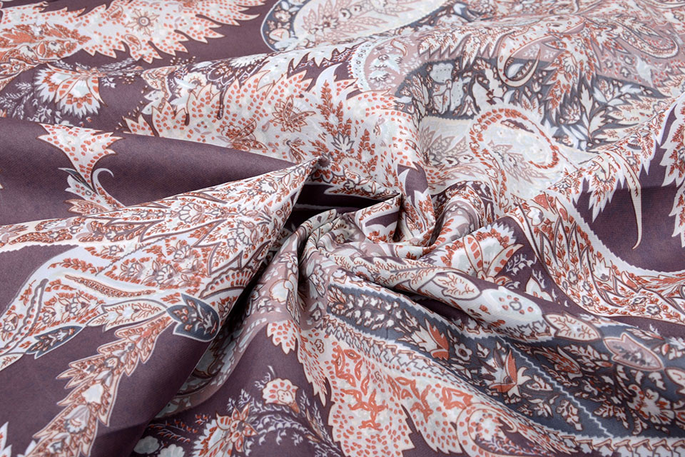 Polyester-Satin Ishidi Altflieder