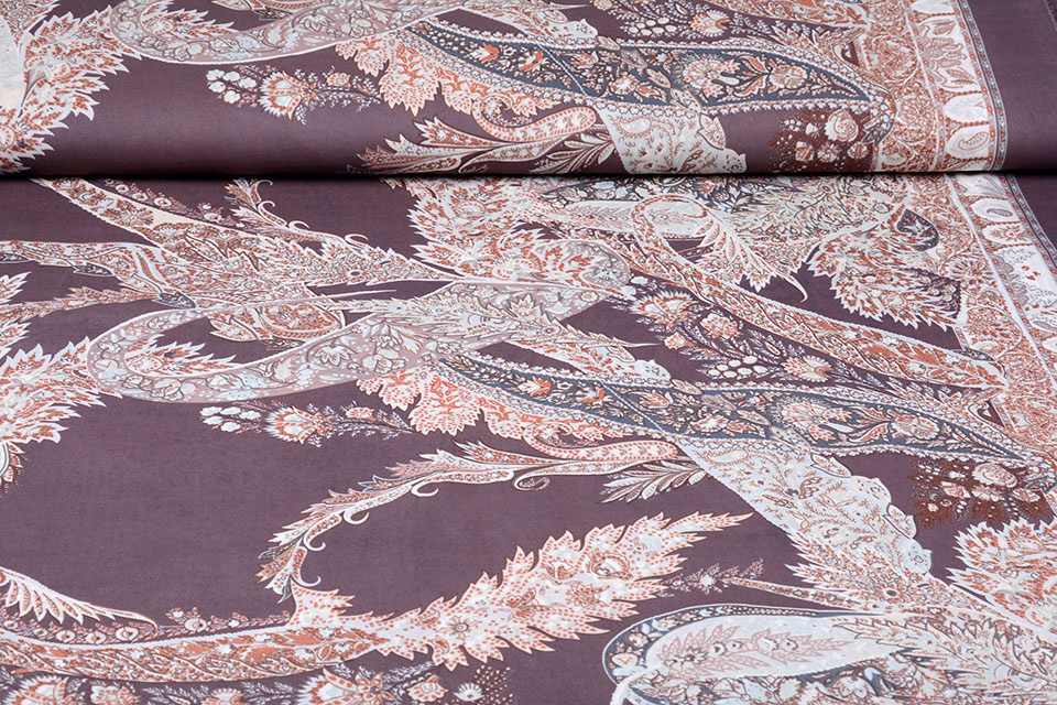 Polyester-Satin Ishidi Altflieder