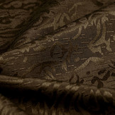 Jacquard Viscose Mokka Bruin