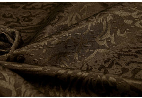 Jacquard Viskose Mokka Braun