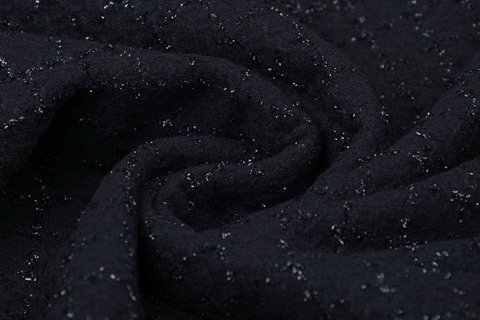 Bouclé Quadru Black