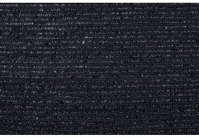 Bouclé feine Pailletten Streifen Marineblau