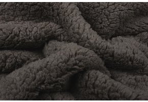 Curly Teddy Dark Taupe