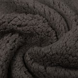 Curly Teddy Dark Taupe