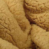 Curly Teddy Ocher Yellow