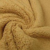 Curly Teddy Ocher Yellow