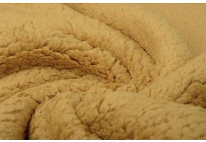 Curly Teddy Ocher Yellow