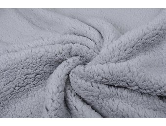 Curly Teddy Light Grey