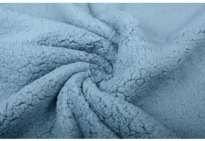 Curly Teddy  Baby Blue