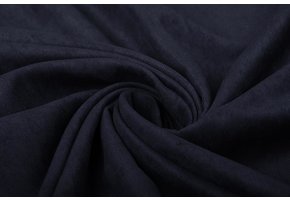 Cupro Suedine Navy