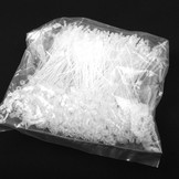 Plastik loop lock pins  Weiß (500 Stück)