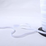 Elastic White 6 mm
