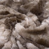 Tie-Dye Fur Brown Pink