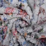 Imitation Fur Digo Grey Blue